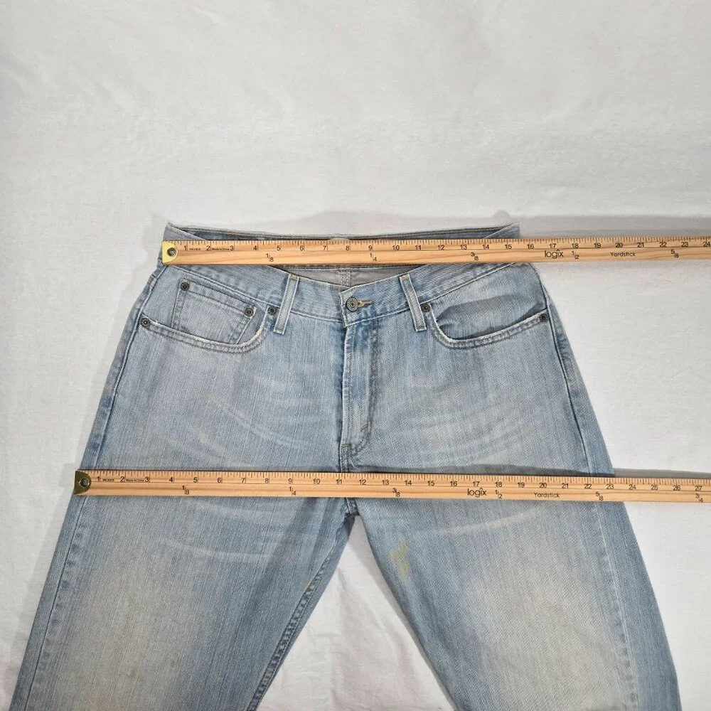 Vintage LEVI'S 527 Low Boot Cut Trash Yellowstone Heavy Duty Jeans Size W33 L32. - Picture 14 of 17